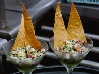 Ceviche de soya. Receta sencilla
