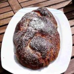 Trenza de Brioche. Receta de Bollo esponjoso