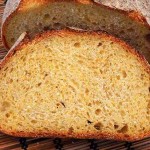 Pan de maíz y trigo con masa madre