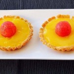 Tartaletas de mango y limón