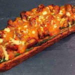 Tostas con salsa velouté