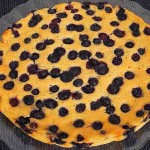 Clafoutis de arándanos