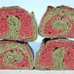 Pan de espinacas y remolacha