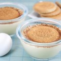 Natillas con galleta