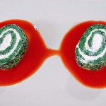 Roulade de espinacas y queso
