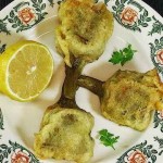 Alcachofas rebozadas