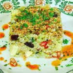Ensalada fácil de quinoa y fruta