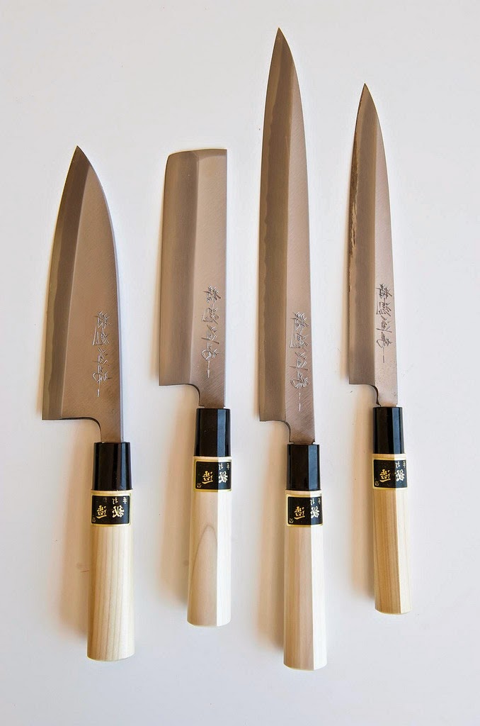 Tipos de cuchillos, usos y cuidados