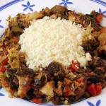 Cuscús con verduras. Receta fácil