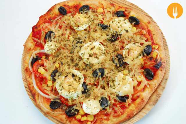 Pizza Vegetal o Verduras. Receta fácil y saludable