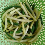 Técnica de escaldado de alimentos