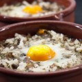 Huevos al horno. Receta fácil con Vídeo