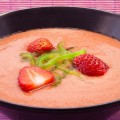 Gazpacho de fresas