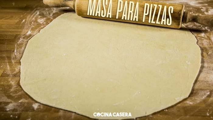 profundizar Consistente Interior Masa de Pizza fina y crujiente - Recetas de Cocina Casera fáciles y  sencillas - Cocina Casera