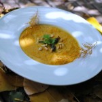 Crema de Calabaza y Cilantro