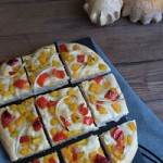 Focaccia de Calabaza y Pimiento