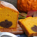 Pastel de calabaza con bizcocho de chocolate