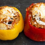 Pimientos Rellenos al Horno. Receta fácil