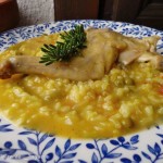 Arroz Caldoso con Conejo