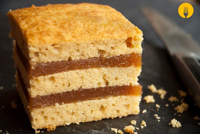 Bizcocho madeira sponge cake