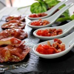 Cucharillas y caprichos de jamón