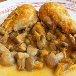 Pollo con Champiñones