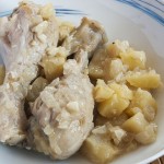 Pollo a la Manzana