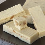 Turrón de chocolate blanco