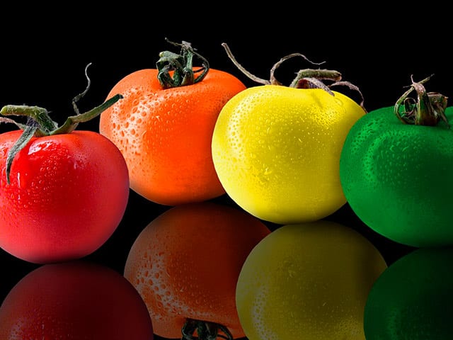 Colorterapia, alimentos y colores