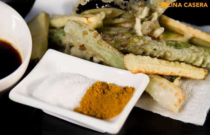 Tempura de verduras