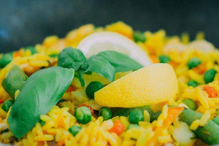 Arroz con verduras