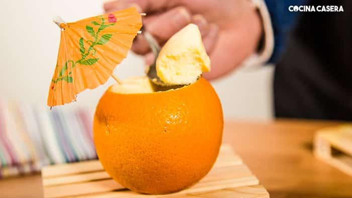 Mousse de Naranja -Menú para Nochevieja o fin de año y Menú de Año Nuevo
