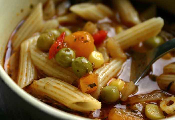 Platos típicos de la Comida Italiana