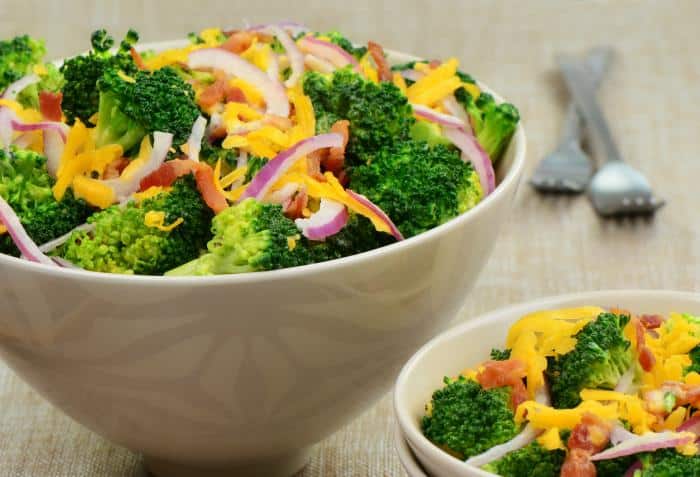 Ensalada de brócoli -Cenas ligeras y fáciles de preparar