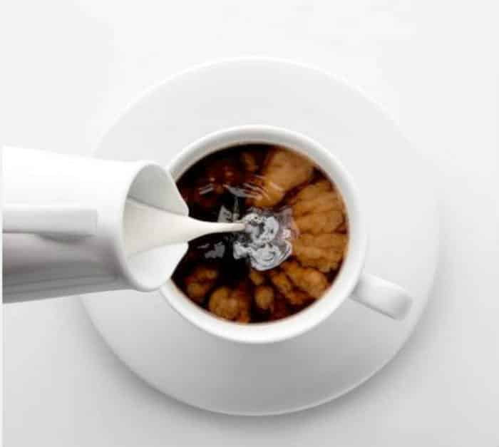 café con leche - Menú para diabéticos