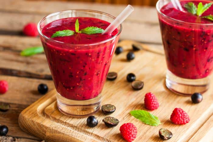 Plaga respuesta Condición previa Receta de smoothie de frutos rojo: un batido 'detox' rico en antioxidantes