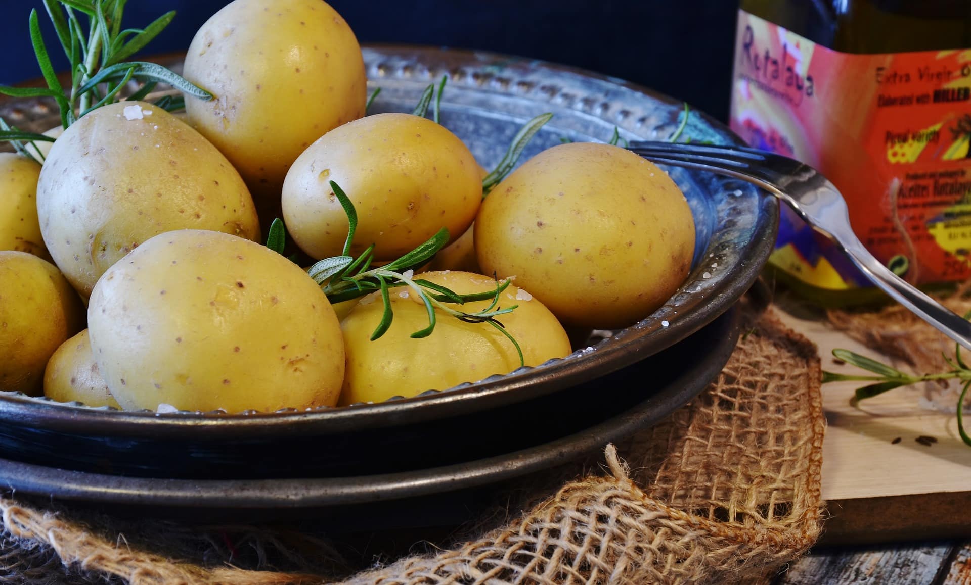 Patatas asadas (o cocidas) al microondas en 10 minutos