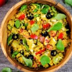 Ensalada de Quinoa con Salsa Tailandesa