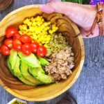 Ensalada de Quinoa, Aguacate y Atún