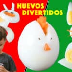 Recetas para Niños con Huevo Duro ¡SANAS y DIVERTIDAS!