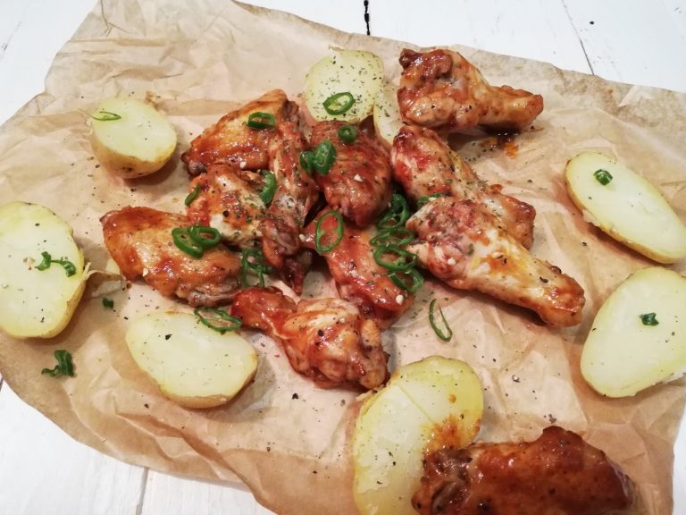 Alitas de pollo estilo KFC o Kentucky. Receta fácil