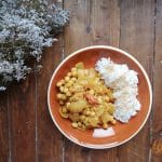 Garbanzos al curry