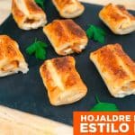 Hojaldre de Pollo estilo Kebab