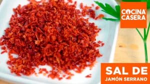 Cómo preparar Sal de Jamón Serrano. Microondas y Horno