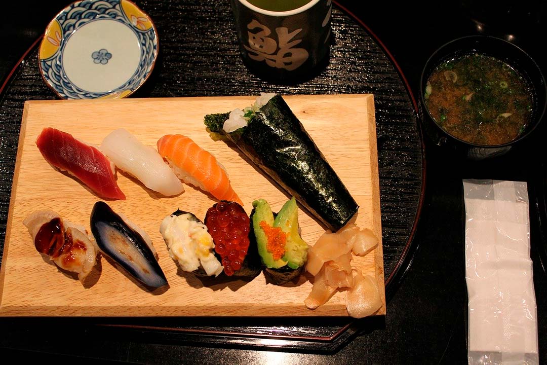Temaki y otros tipos de sushi