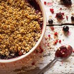 Crumble de frutos rojos