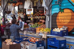 Mercado de frutas y verduras Valencia