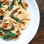 Pappardelle con salsa de boletus