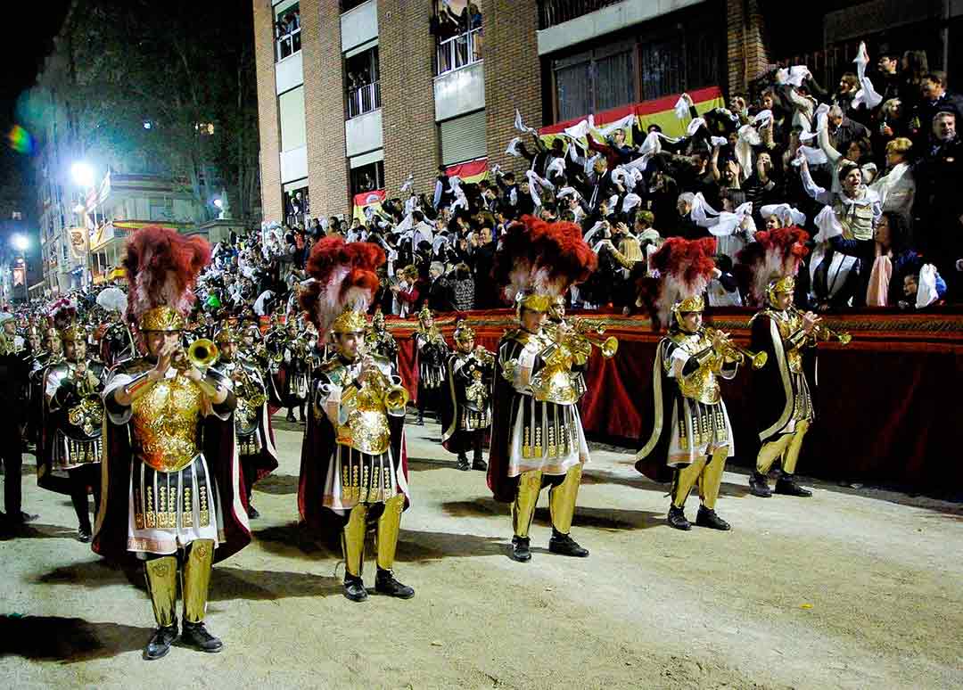 Desfile de romanos en Lorca