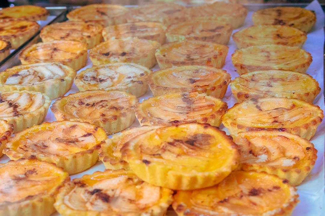 Pasteles de Belem, típicos de la gastronomía de Portugal